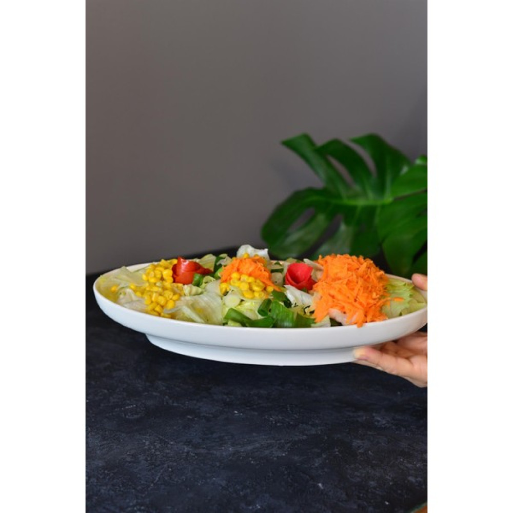 Şirin Eşyalarım Aria Collection Oval Derin Kayık Tabak - 32 cm Mutfak Gereçleri Fiyatı