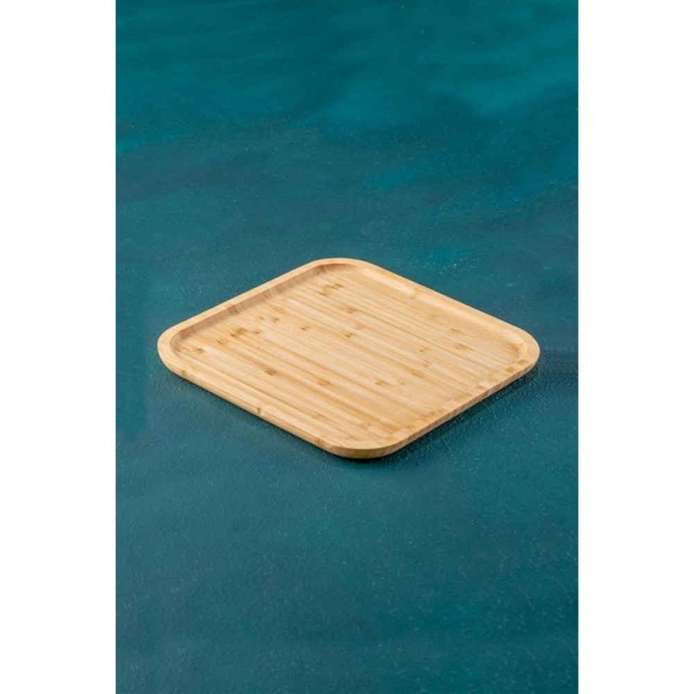 Şirin Eşyalarım Bambu Kare Sunum & Servis Tabak - 20 cm Mutfak Gereçleri Fiyatı