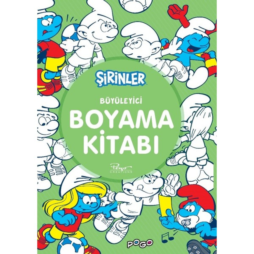 Şirinler Büyüleyici Boyama Kitabı Aktivite & Eğitici Kitaplar Fiyatı