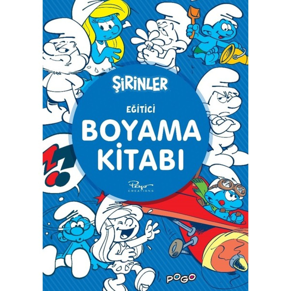Şirinler Eğitici Boyama Kitabı Aktivite & Eğitici Kitaplar Fiyatı