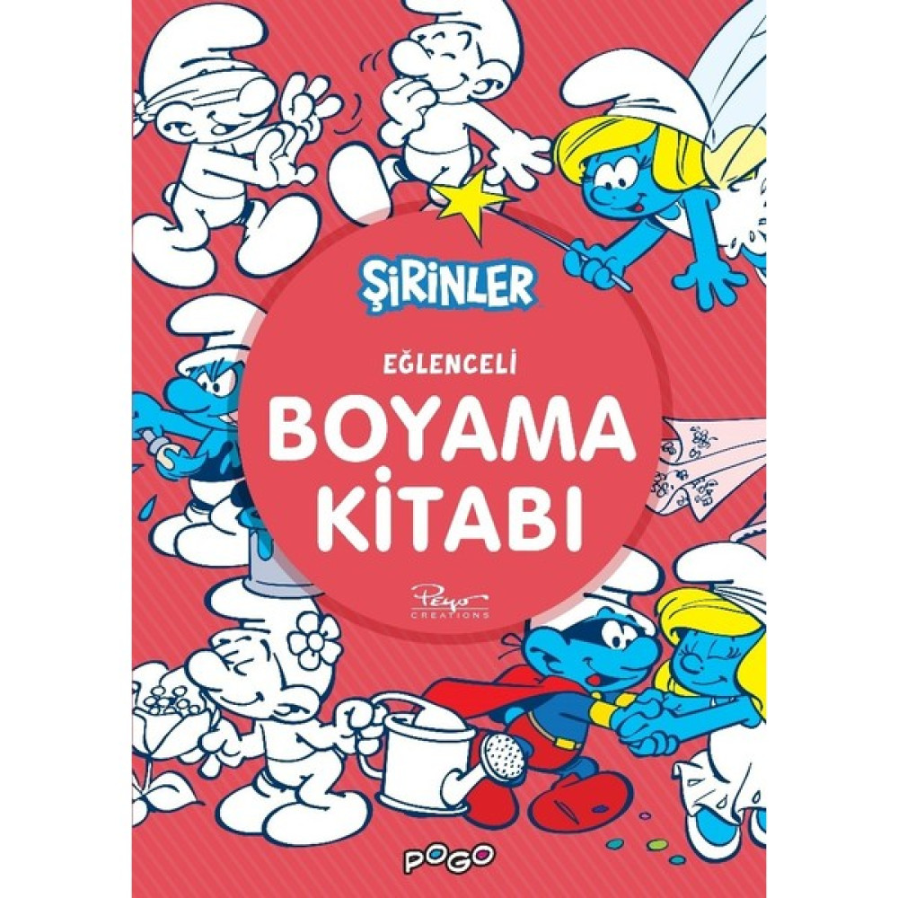 Şirinler Eğlenceli Boyama Kitabı Aktivite & Eğitici Kitaplar Fiyatı