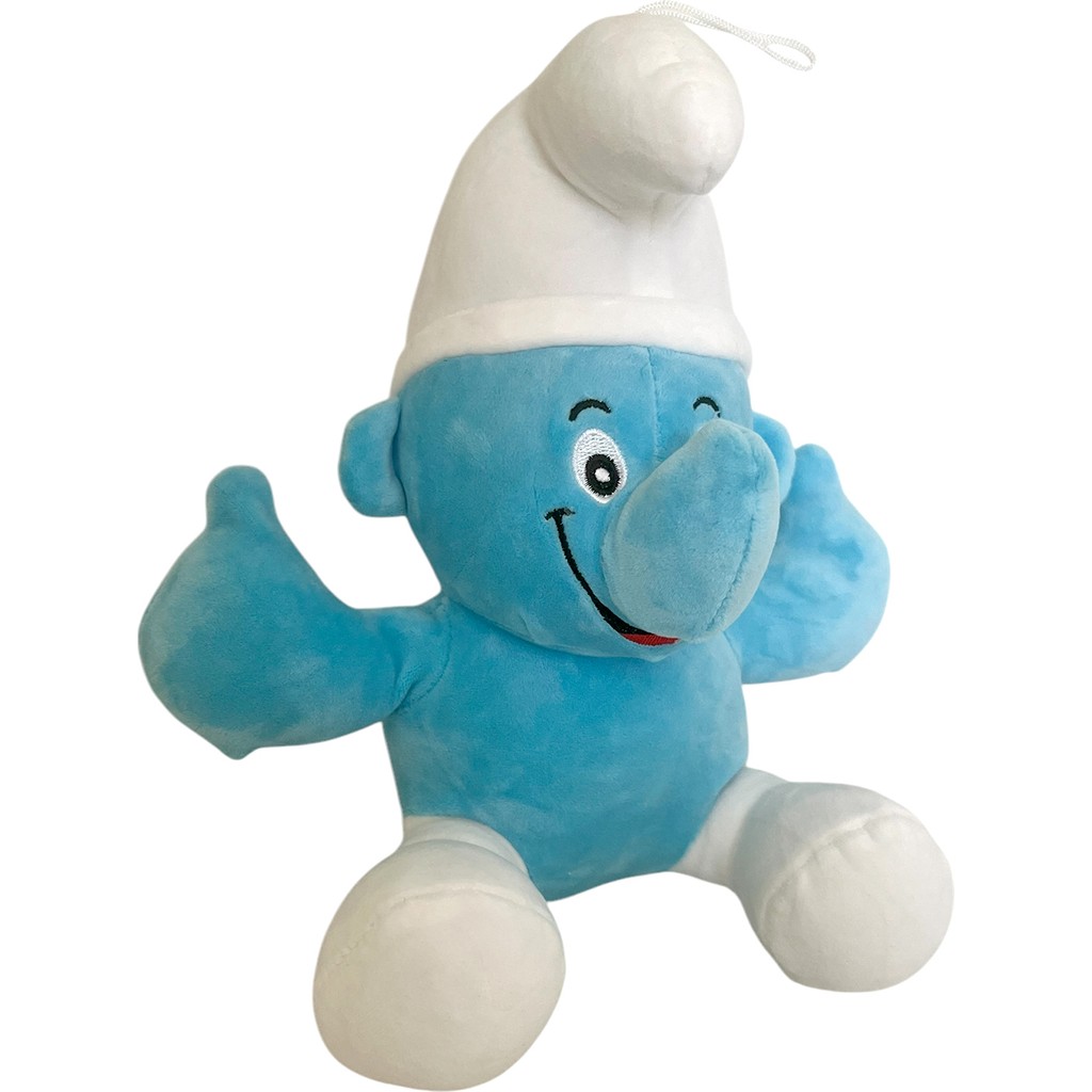 Şirinler Peluş Sevimli Şirin Pelüş 30CM - mavi beyaz Anne Bebek Oyuncak Fiyatı