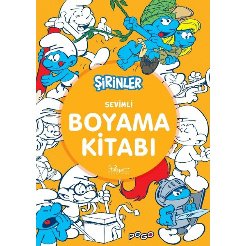 Şirinler Sevimli Boyama Kitabı Aktivite & Eğitici Kitaplar Fiyatı