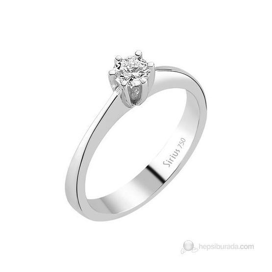Sirius 0806R0006 0,28 Karat Pırlanta Tektaş Yüzük