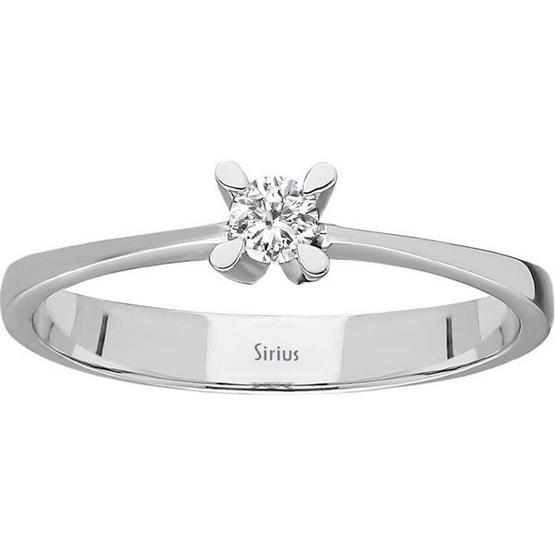 Sirius 0823R0066 Pırlanta G Renk 0,12 Karat Pırlanta Tektaş Yüzük