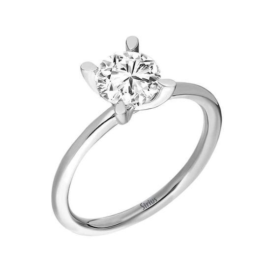 Sirius 0841R0048 E Renk 0,88 Karat Pırlanta Tektaş Yüzük