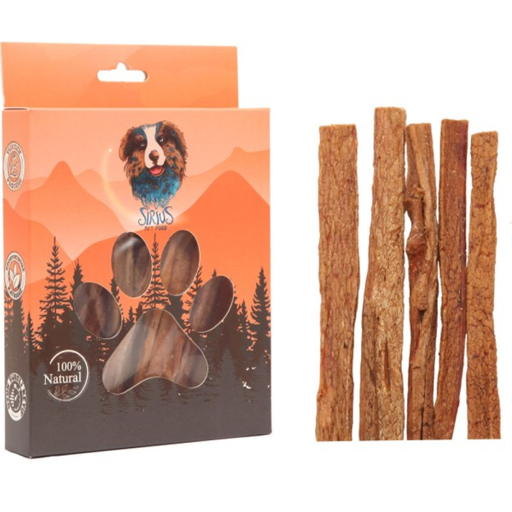 Sirius Pet Food Cow Udder Stick - Inek Memesi 100 gr Köpek Ödül Maması - Kahverengi Evcil Hayvan Ürünleri Fiyatı