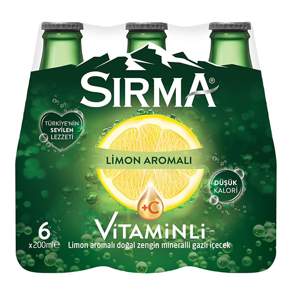 Sırma C Vitaminli Limon 6X200 Ml Maden Suyu ve Soda Fiyatı