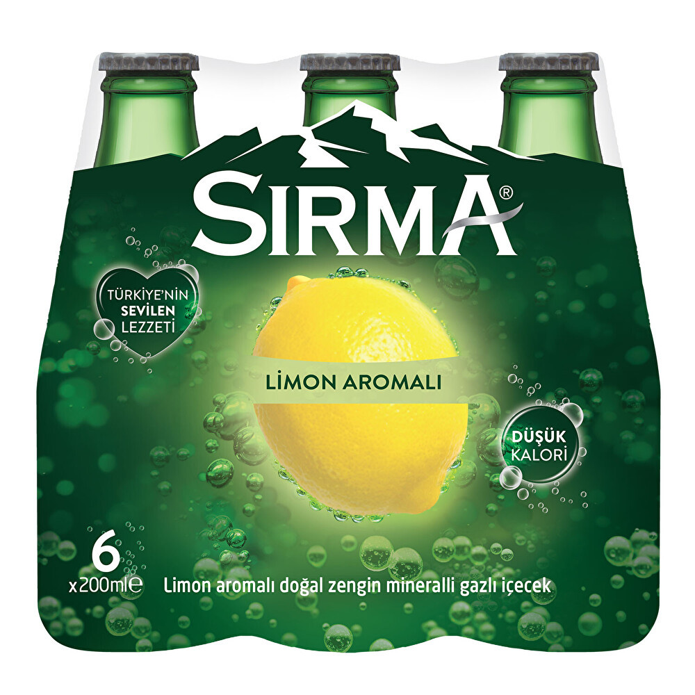 Sırma Limon 6X200 Ml Maden Suyu ve Soda Fiyatı