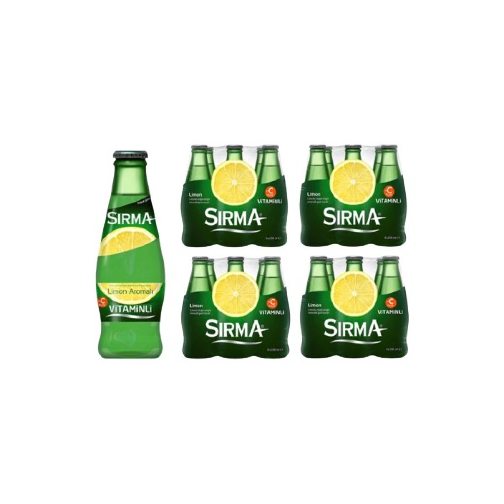 Sırma Limonlu Maden Suyu 24 'lü Diğer Fiyatı