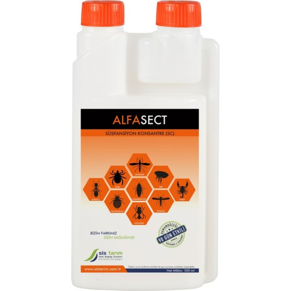 Sis Tarım Alfa Sect Sc Haşere Kovucu 500 ml Oto Boyaları Fiyatı