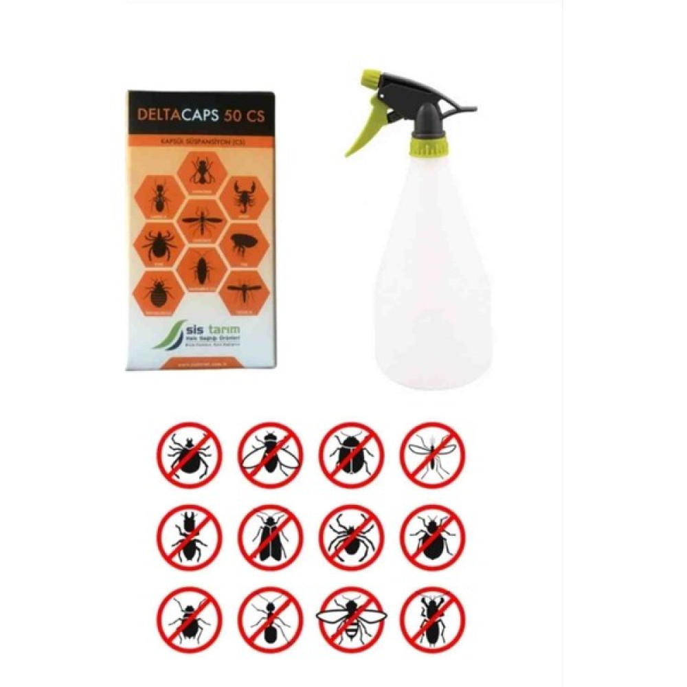 Sis Tarım Delta Caps 50 Cs/ Toz Böceği Susam Böceği Pir Tatarcık Kokusuz Kalıcı Haşere /1lt Fısfıs Oto Boyaları Fiyatı