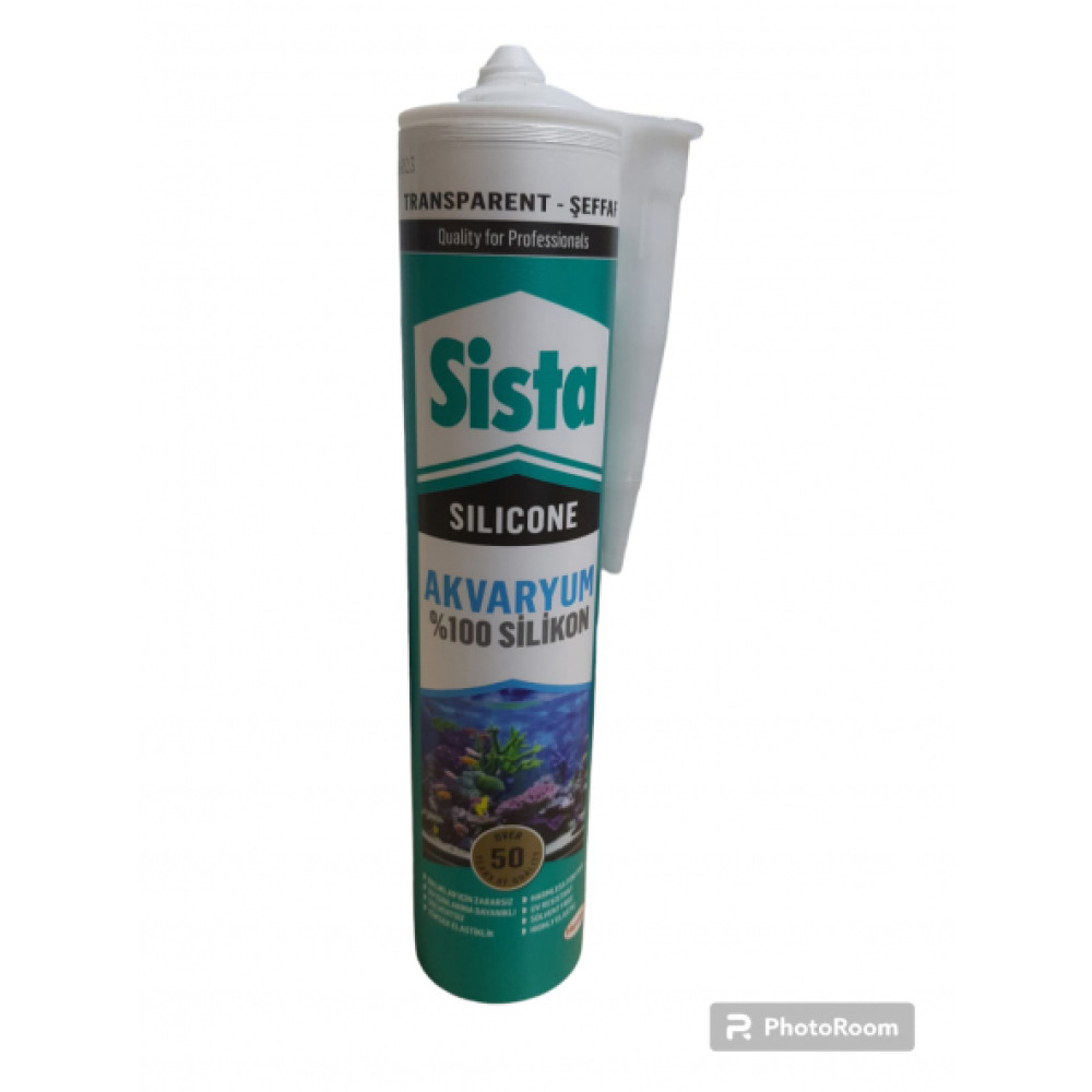 Sista Akvaryum Silikonu Seffaf 310 Ml Nalburiye & Hırdavat Fiyatı
