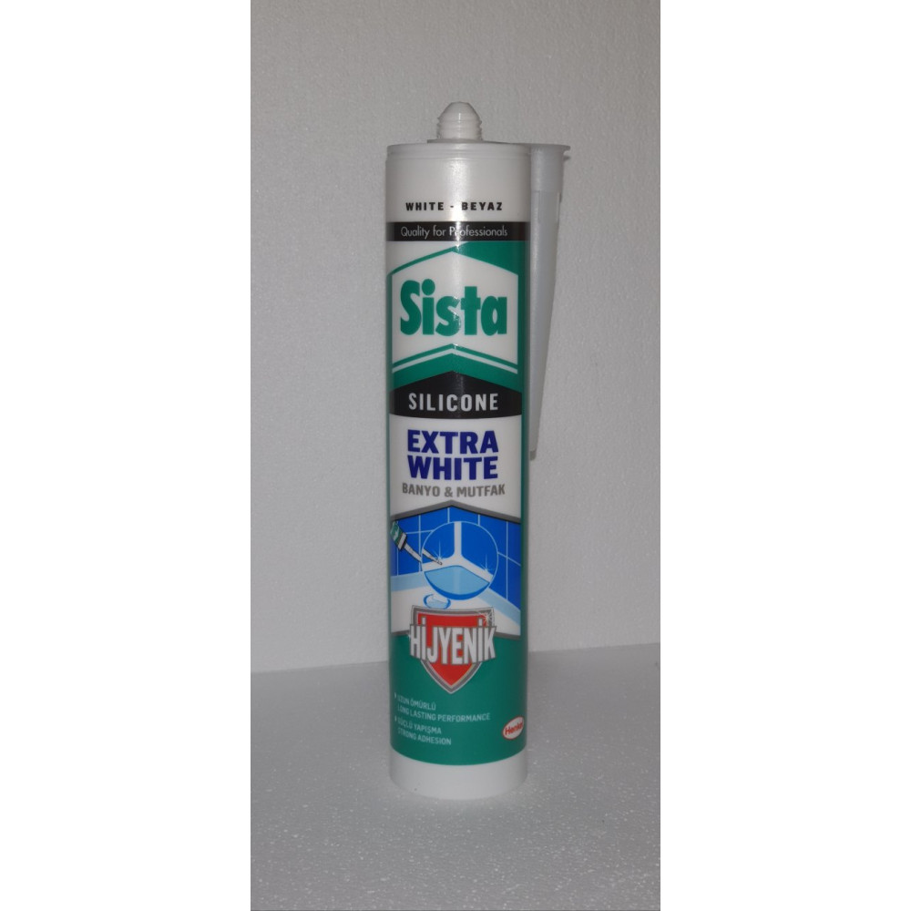 Sista Sısta Extra Whıte Sılıkon 280 Ml Nalburiye & Hırdavat Fiyatı