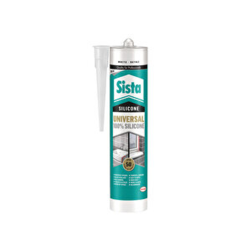 Sista Universal %100 Silikon Beyaz 280ml Beyaz Silikon Fiyatı