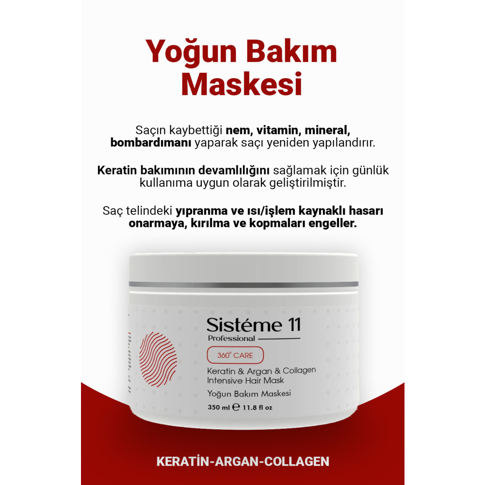 Sistéme 11 Intensive Repair Yıpranmış Saçlar Için Yoğun Bakım Maskesi 350 Ml. Saç Bakım Maskeleri & Serumlar & Spreyler Fiyatı