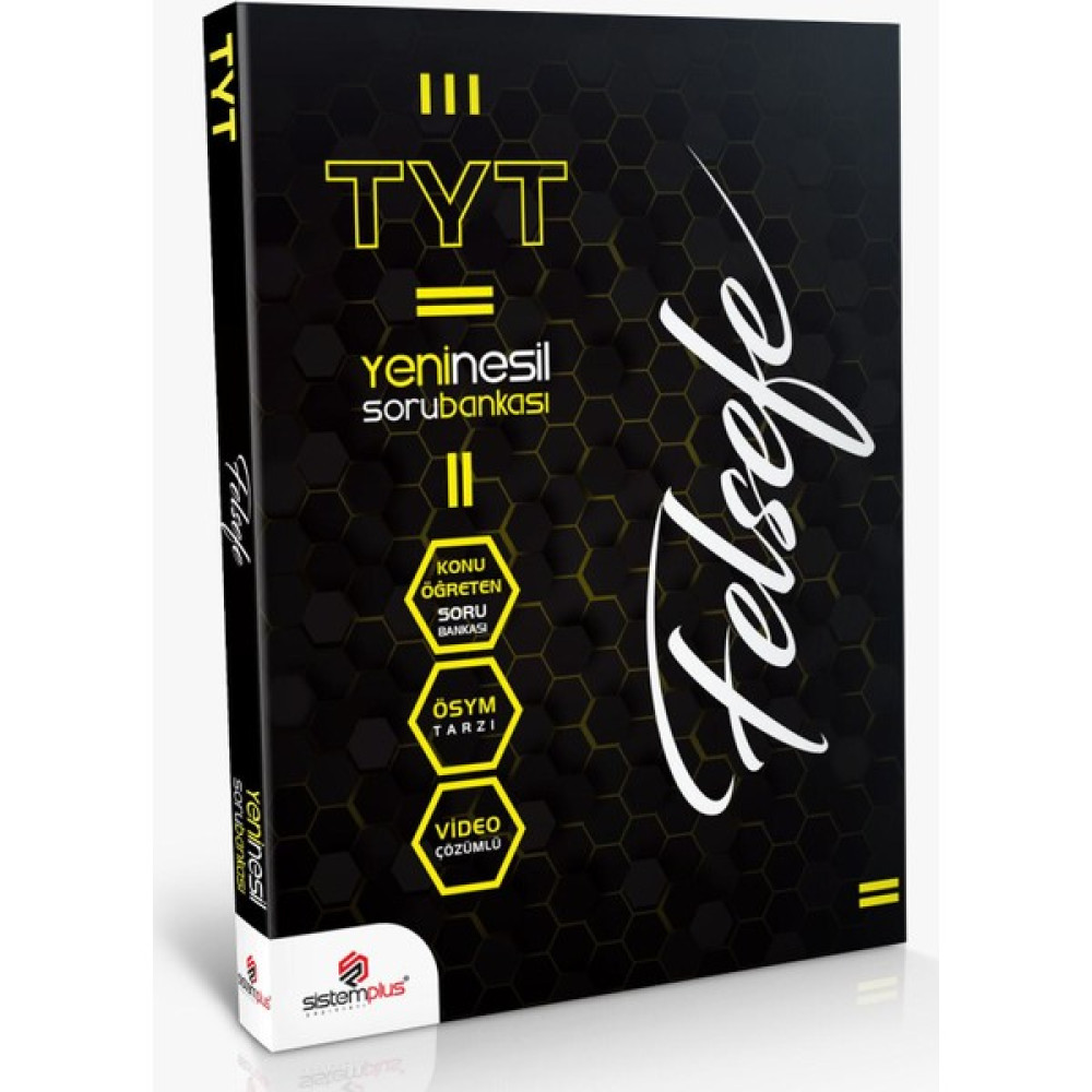 Sistemplus Yayınları TYT Felsefe Video Konu Anlatım ve Çözümlü Soru Bankası Ders Sınav Kitapları Fiyatı