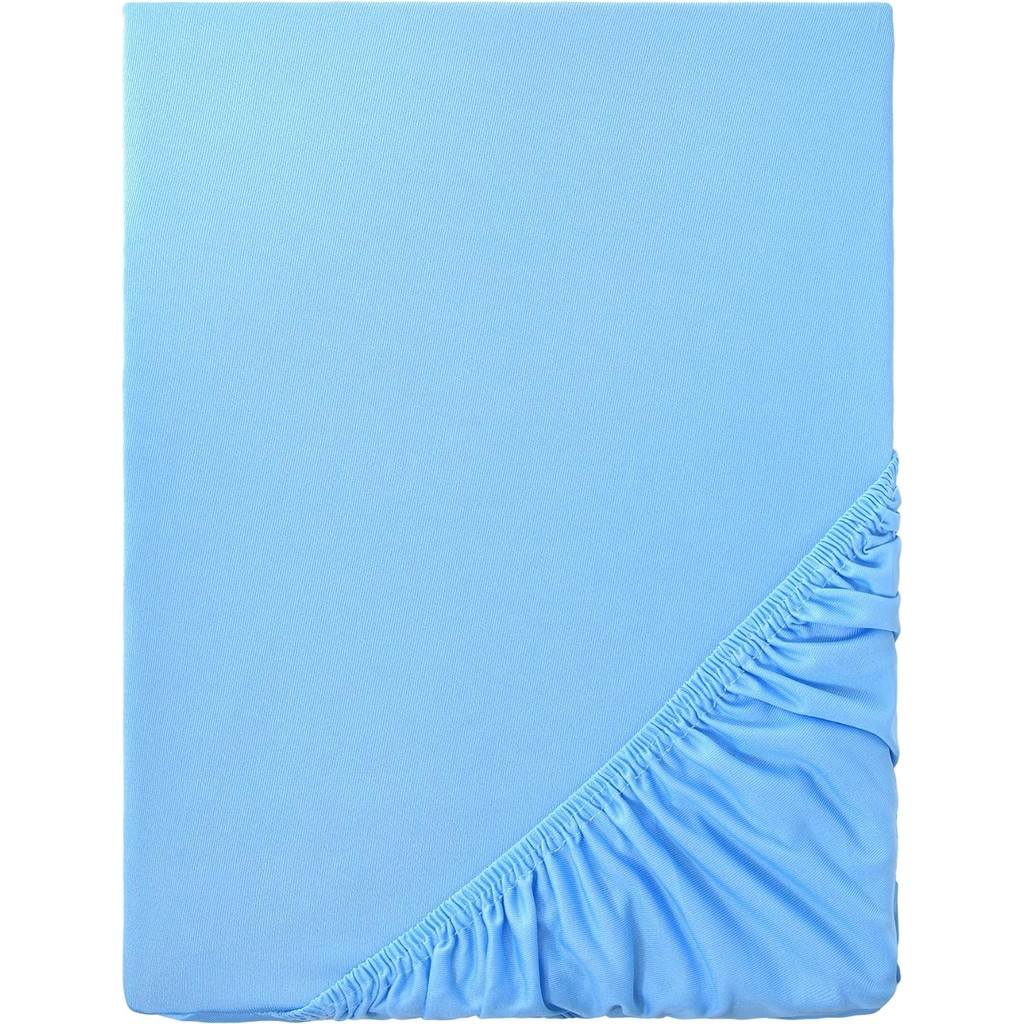 Sisthree Pamuk Lastikli Bebek Çarşafı Geniş Ölçü Aralığı - Açık Mavi - 70 x 130 cm SSD / Solid State Drive Fiyatı