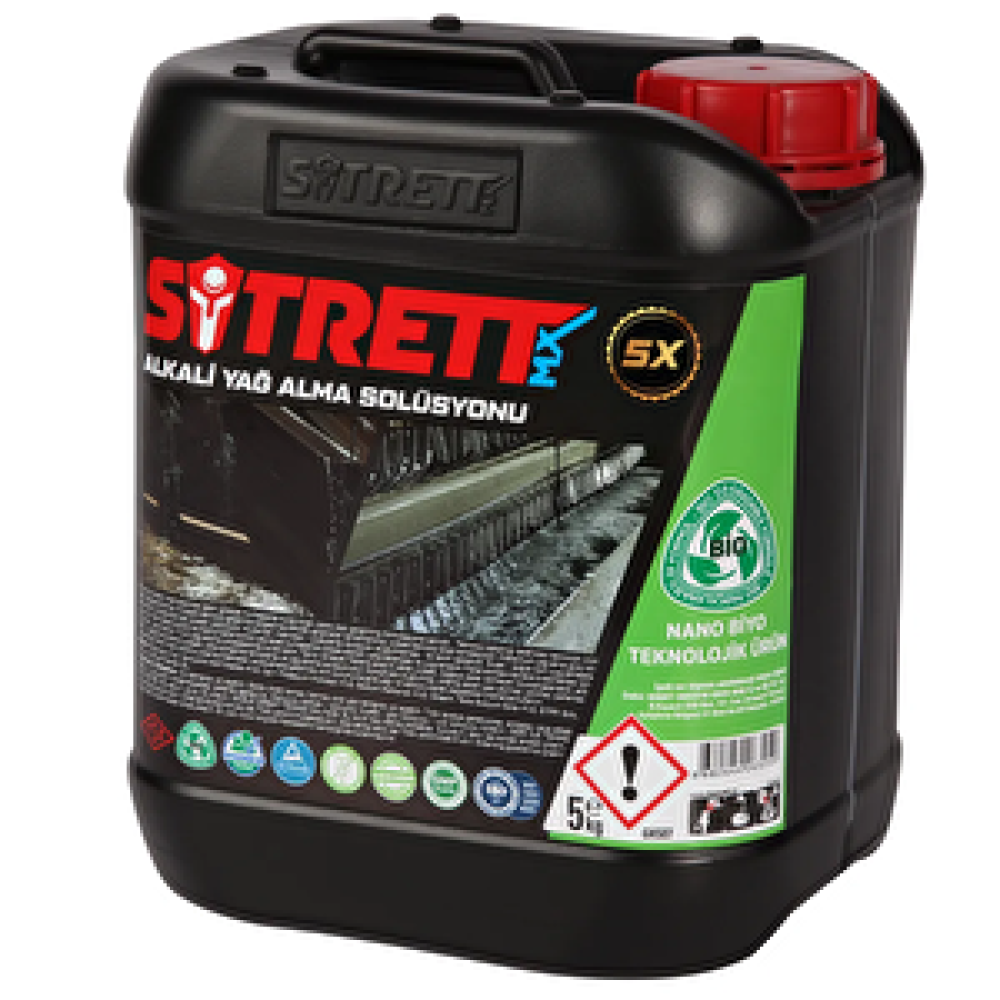 Sitrett Mx Alkali Yağ Alma Solüsyonu 5 L Parlatıcı ve Temizleyiciler Fiyatı