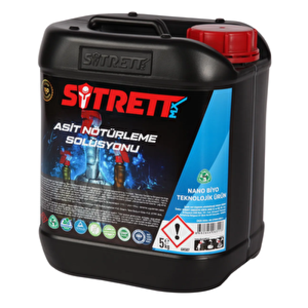 Sitrett Mx Asit Nötrleme Solüsyonu 5 L Parlatıcı ve Temizleyiciler Fiyatı
