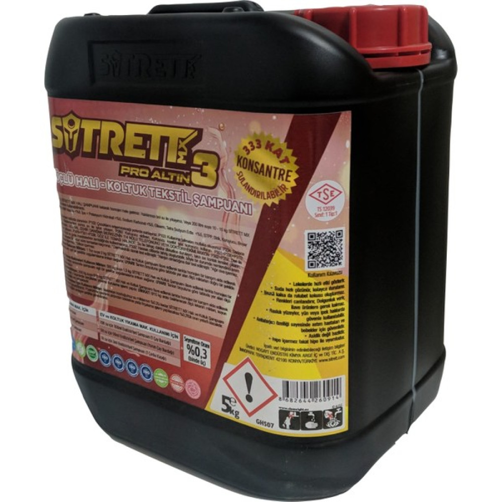 Sitrett Mx Ultra Konsantre Halı ve Koltuk Şampuanı 5 kg Halı Şampuanı Fiyatı
