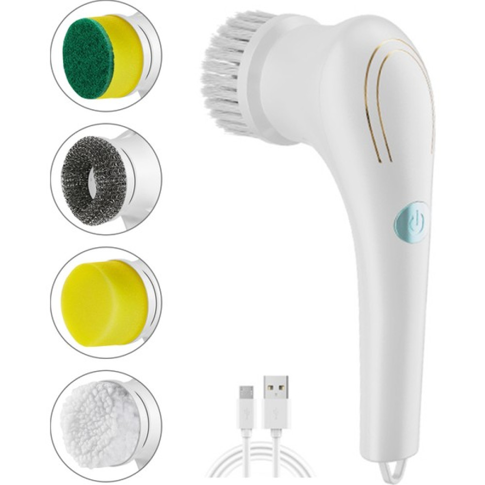 Situ Store Elektrikli Banyo Temizleme Fırçası - Beyaz (Yurt Dışından) - M Temizlik Malzemeleri Fiyatı