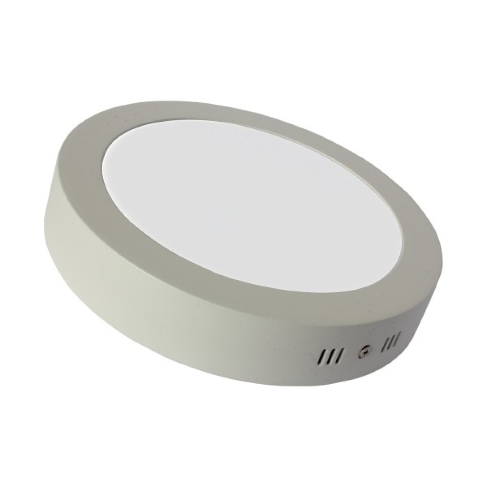 Sıva Üstü Slim Led Downlight Beyaz Gövde 24W Yuvarlak 6500K Beyaz Işık Lamptıme Armatür Fiyatı