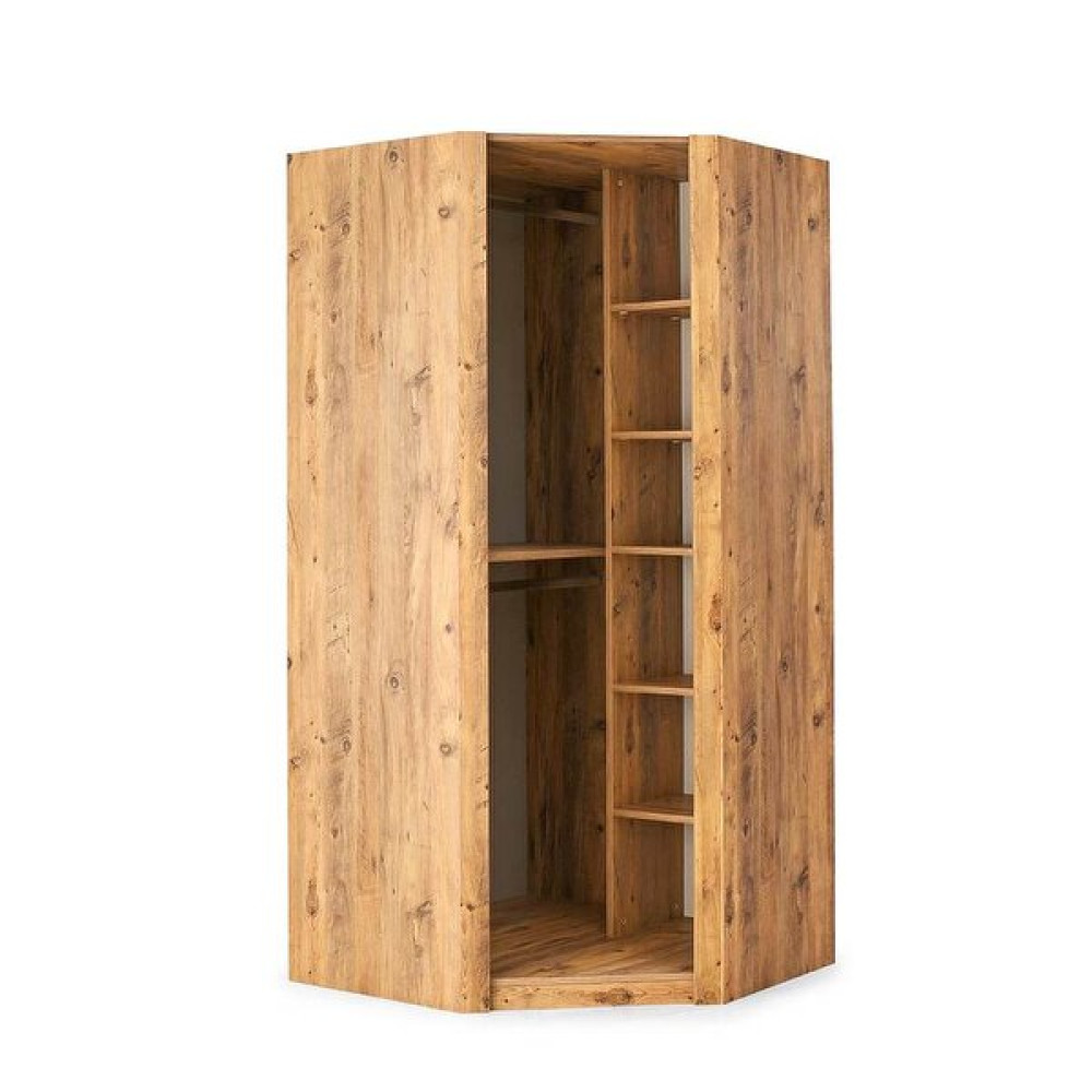 Sivas Gözde Mobilya Anka 103x215x103 CM Tek Kapılı Köşe Gardırop Gardrop & Dolap Fiyatı