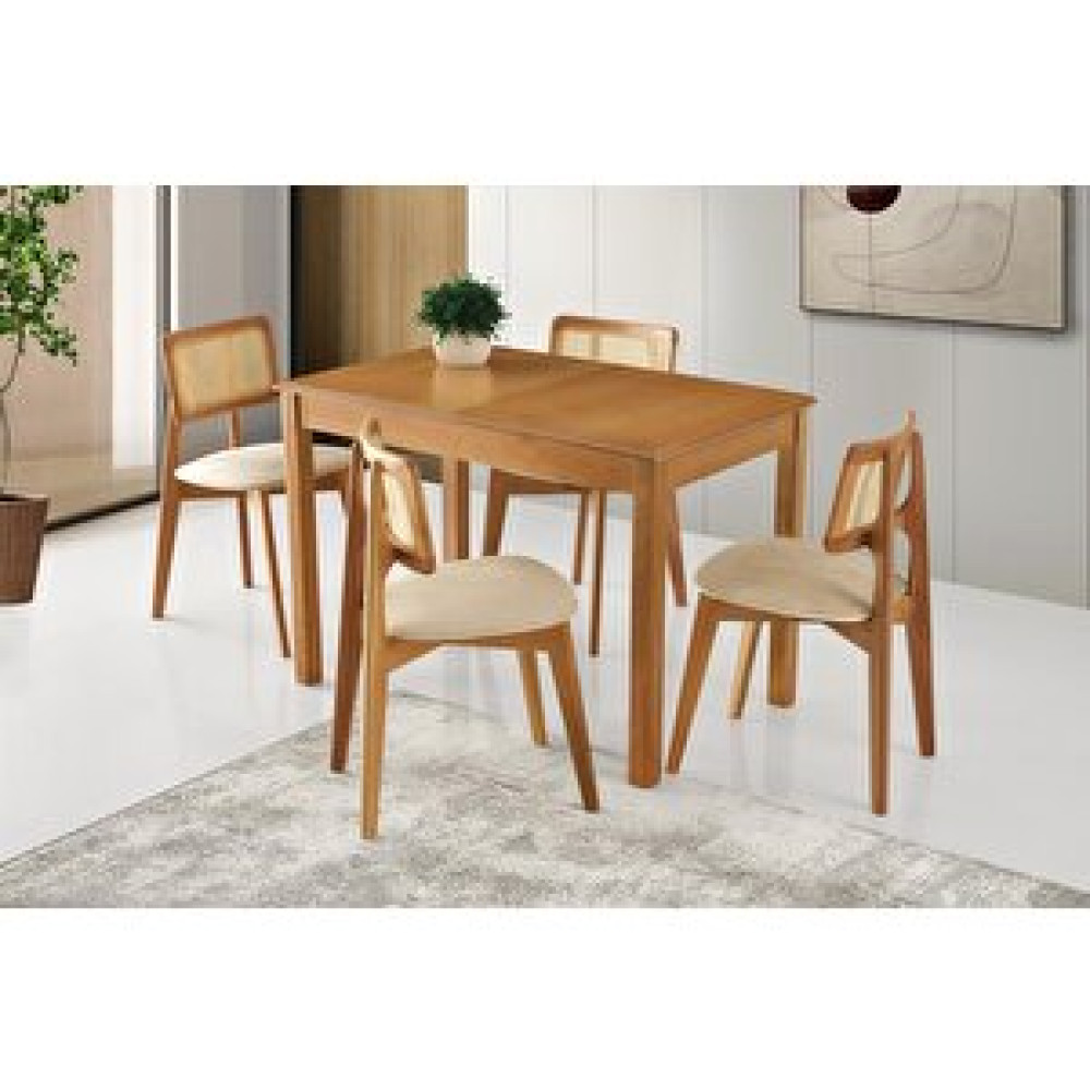 Sivas Gözde Mobilya Verona Zion Ağaç Açılır Yemek Masa Sandalye Takımı 80x120 cm Yemek & Mutfak Masası Fiyatı