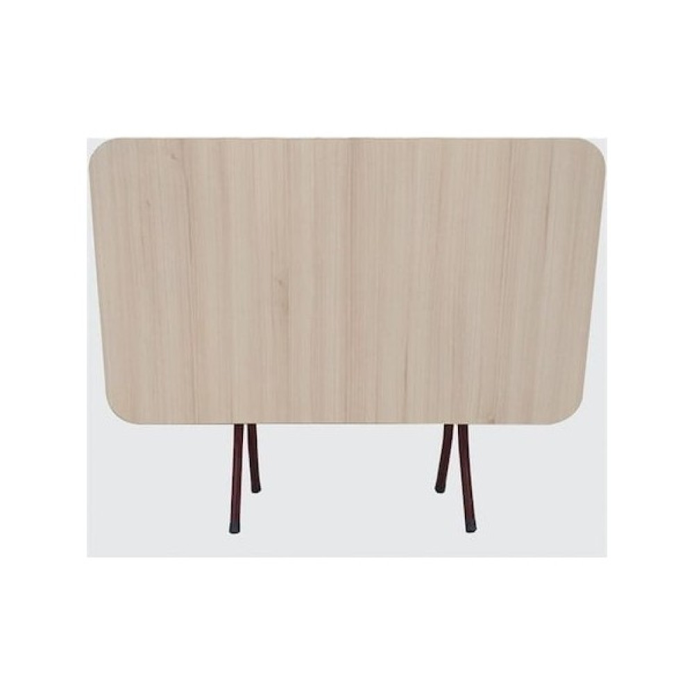 Sivasgözde Ecowood Katlanır Dikdörtgen Masa 60X100X75CM - Kahverengi - Y: 75 cm D: 60 cm G: 100 cm Yemek & Mutfak Masası Fiyatı
