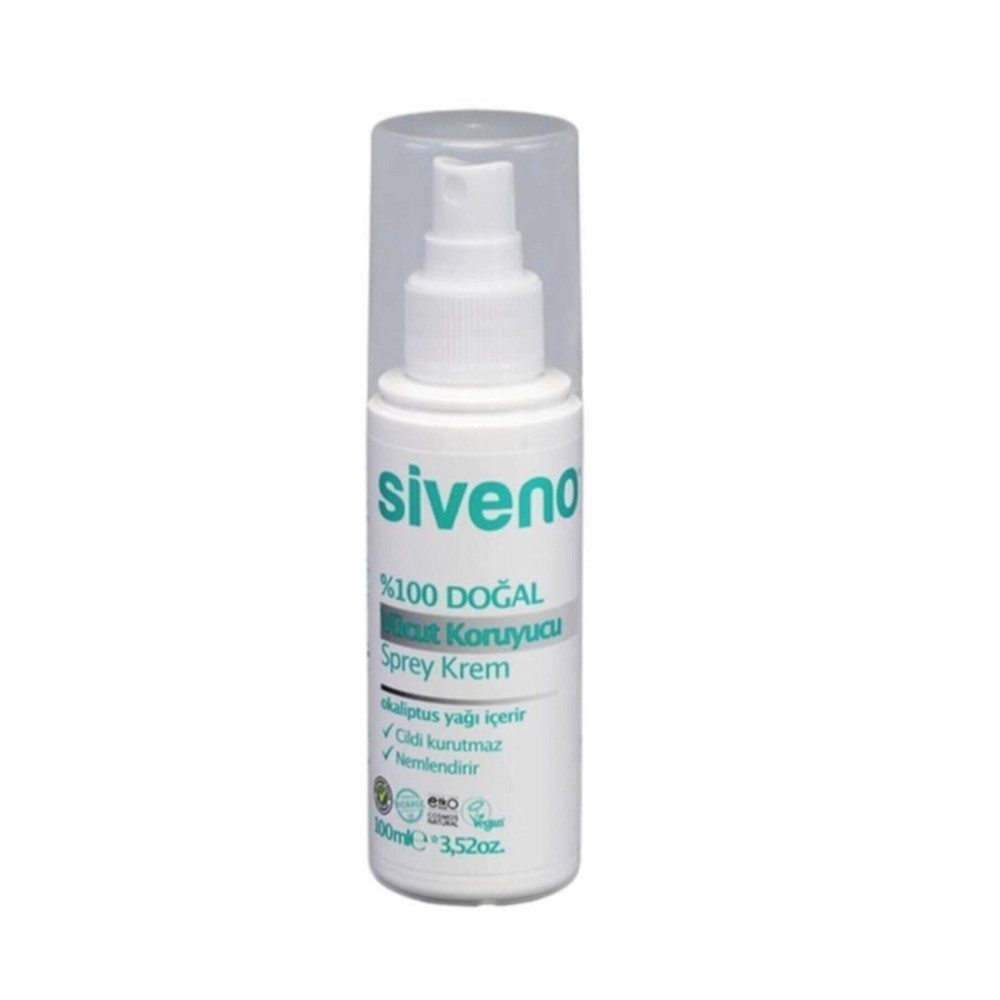 Siveno %100 Doğal Vücut Koruyucu Sprey Krem Yenidoğan Bebek Çocuk İçin Limon Okaliptus Vegan 100 ml Deodorantlar Fiyatı