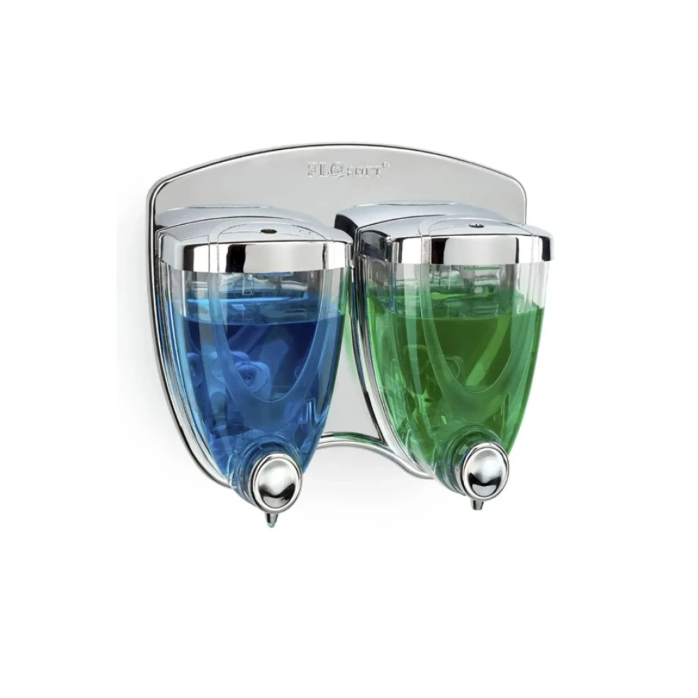 Sıvı Sabunluk Ikiz 350+350 Ml Krom Kaplama Royaleks-F038 Banyo Dolabı / Mobilyası Fiyatı