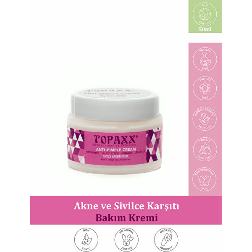 Sivilce Akne ve Siyah Nokta Karşıtı Yağlı ve Karma Ciltler İçin Gözenek Görünümü Gideren Krem 50 ml Akne ve Sivilce Bakımı Fiyatı