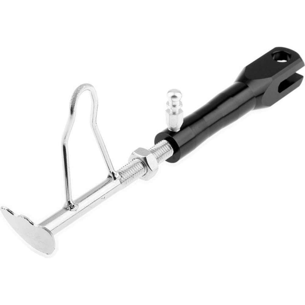 Siyah Ayarlanabilir Cnc Alüminyum Alaşım Motosiklet Ayak Kickstand Yan Standı(Yurt Dışından) - Renkli Motorsiklet için Diğer Aksesuarlar Fiyatı