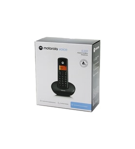 SİYAH DİJİTAL KABLOSUZ - TELSİZ TELEFON ARAYAN NO GÖRME 50 HAFIZA 300M ALAN E-201 Telefon Fiyatı