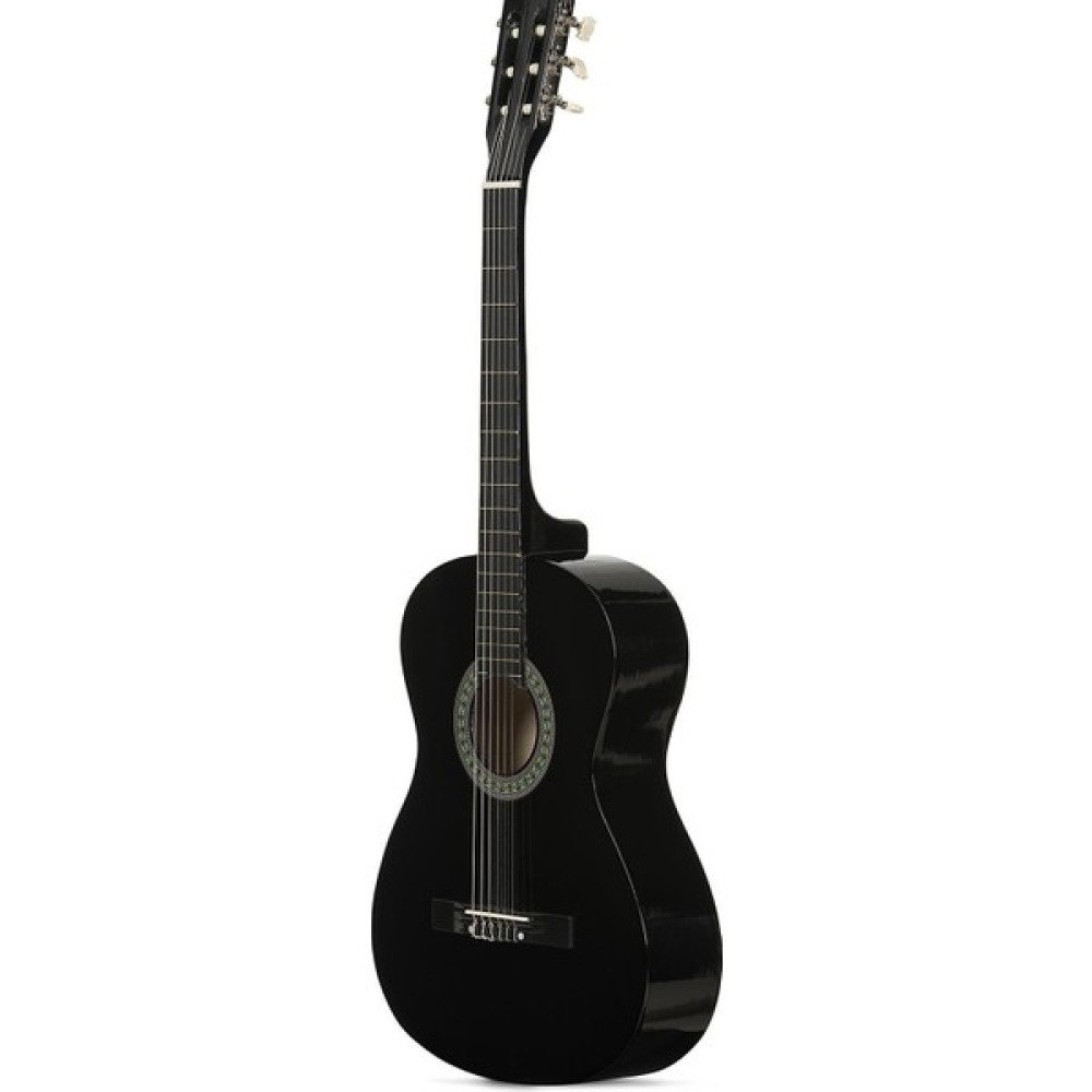 SİYAH GİTAR - 4/4 BOY ÖĞRENCİ GİTARI KILIF ve PENA HEDİYE ! - Siyah Klasik Gitarlar Fiyatı