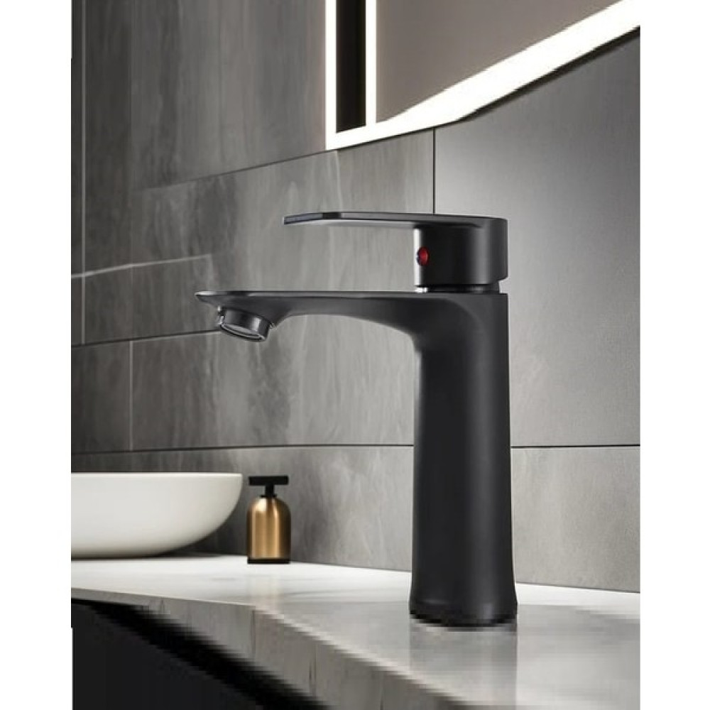 Siyah Lavabo Bataryası Black Paslanmaz Garantili Musluk Prinç Aç Kapa Ergonomik Oto Boyaları Fiyatı