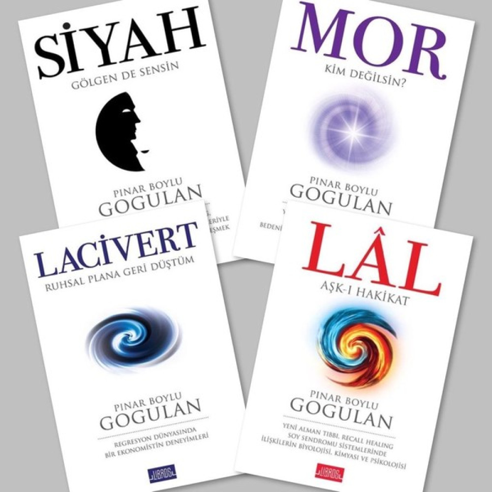 Siyah - Mor - Lacivert - Lal, Pınar Boylu Gogulan (4 Kitap),Caprice B112 Kalem Hediye Kişisel Gelişim ve Psikoloji Fiyatı