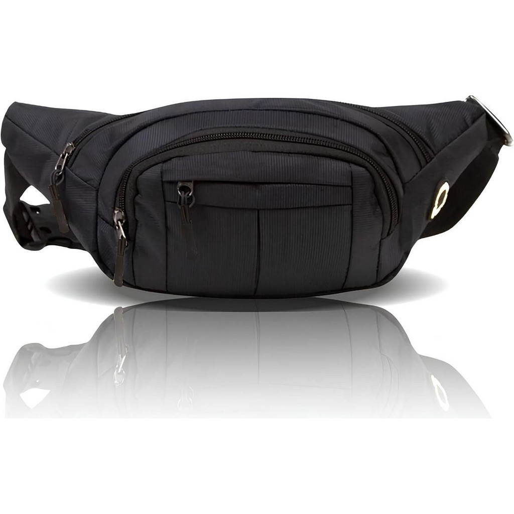 Siyah Unisex Suya Dayanıklı Çapraz Askılı Omuz Bel Çanta Günlük Yürüyüş Koşu Outdoor Çanta Diğer Fiyatı