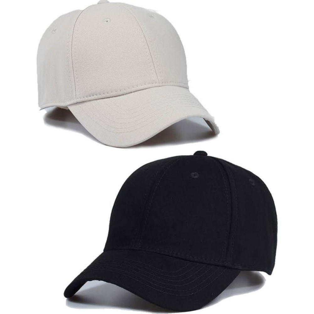Siyasa Şapka 2'li Takım Krem ve Siyah Unisex Şapka Takımı Bere & Kep (Outdoor) Fiyatı