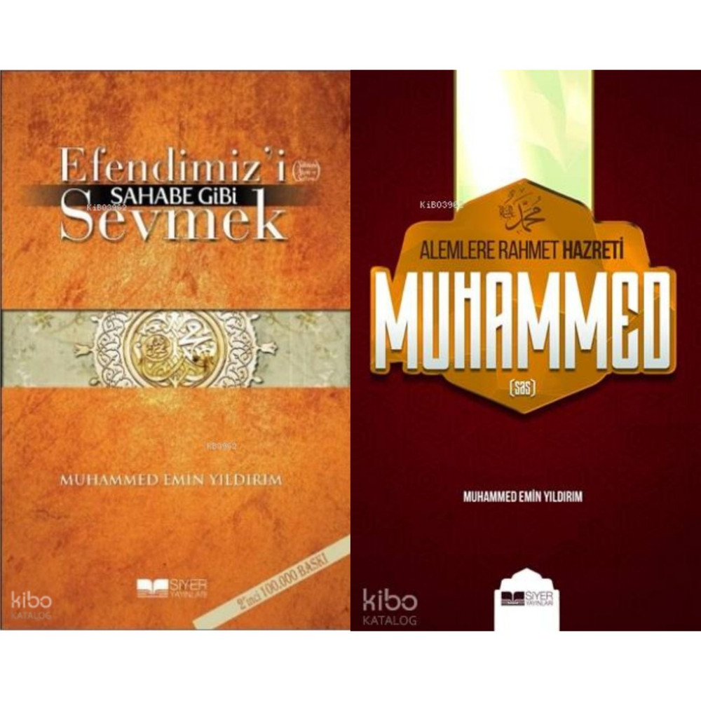 Siyer Yayınları Muhammed Emin Yıldırım Iki Kitap Set; Efendimizi Sahabe Gibi Sevmek- Alemlere Rahmet Hz. Muhammed Din Kitapları Fiyatı