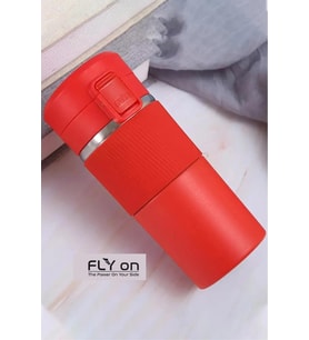 Sızdırmaz Paslanmaz Çelik Kaydırmaz Lastikli İç Kısmı Süzgeçli Araç Ofis Çay Kahve Termos Mug 400 ML Kamp Mutfağı Fiyatı