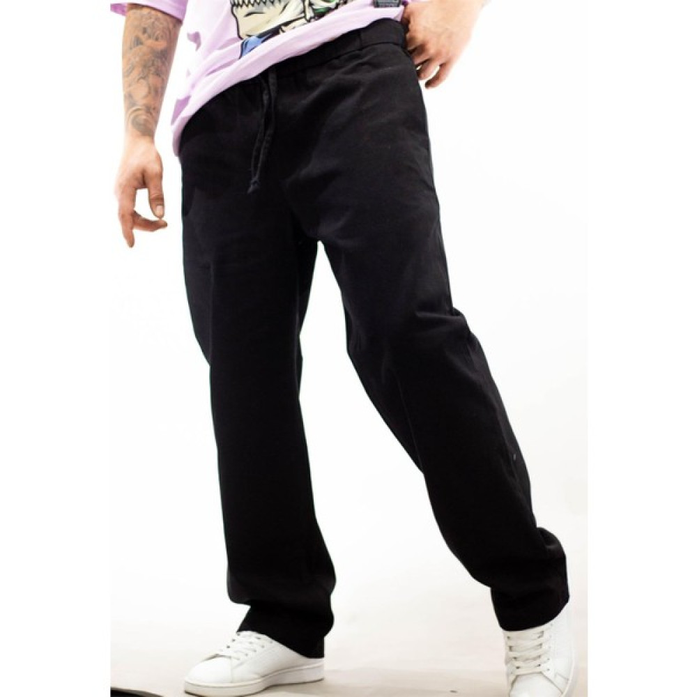 Sizefash Baggy Gabardin Pantolon Siyah Erkek Pantolon Fiyatı