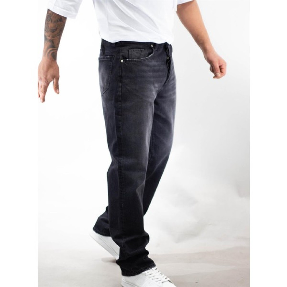 Sizefash Baggy Jean Pantolon Taşlı Koyu Gri Erkek Pantolon Fiyatı