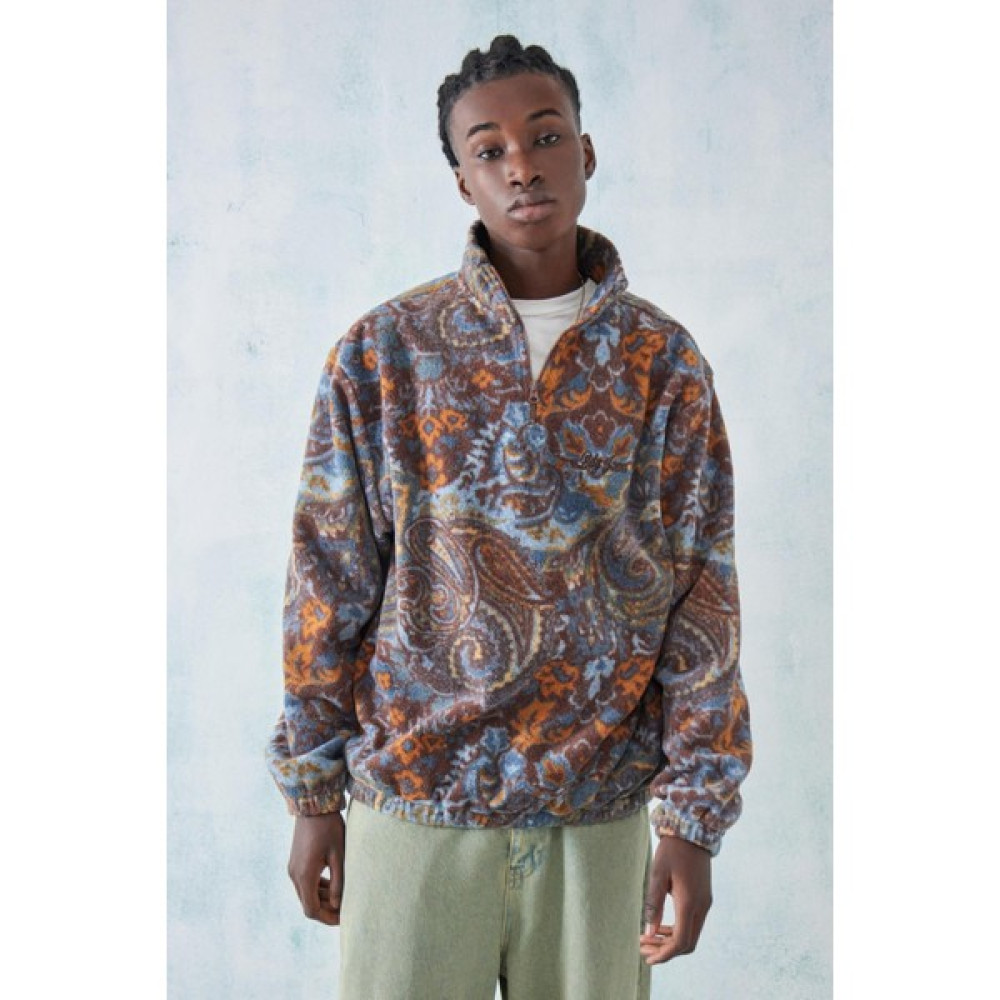 Sizefash Peluş Sweatshirt Kahverengi Erkek Sweatshirt Fiyatı