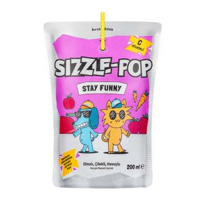 Sizzle-Pop Stay Funny Havuç Kırmızı Elma Çilek 200 Ml Limonata ve Meyve suyu Fiyatı