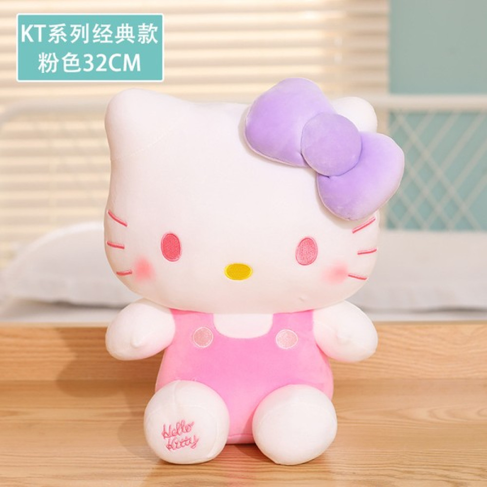 SJ Hello Kitty Kedi Peluş Oyuncak Kızlar Için Doğum Günü Hediyesi 650G30CM (Yurt Dışından) - Pembe Peluş Oyuncaklar Fiyatı