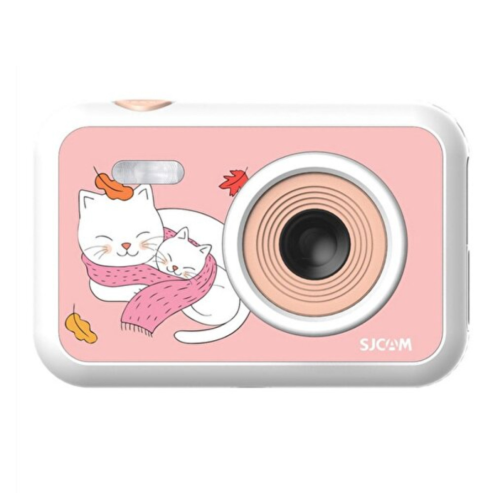 Sjcam FunCam Çocuklar için Kedi Desenli Beyaz Fotoğraf Makinesi ve Kamera Aksiyon Kameralar Fiyatı