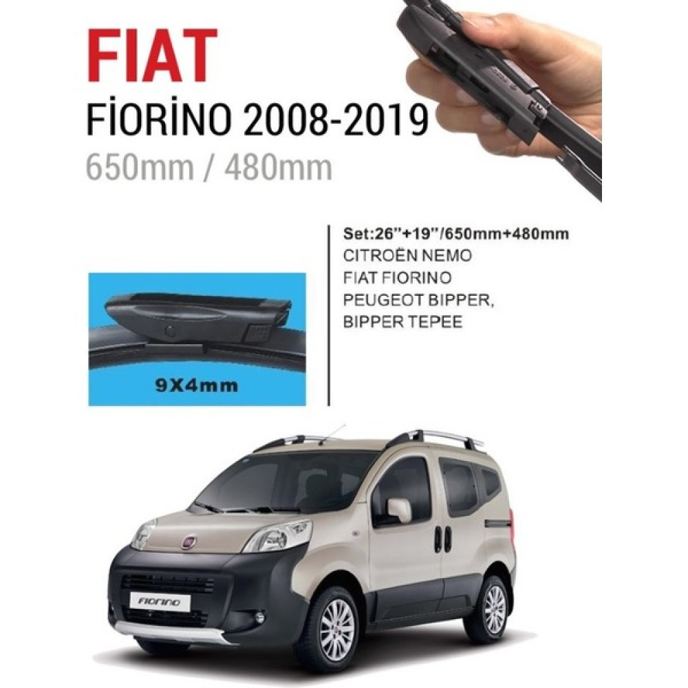 SK Auto Fiat Fiorino Ön Cam Muz Silecek Takımı (2008-2021) Oto Silecekleri Fiyatı