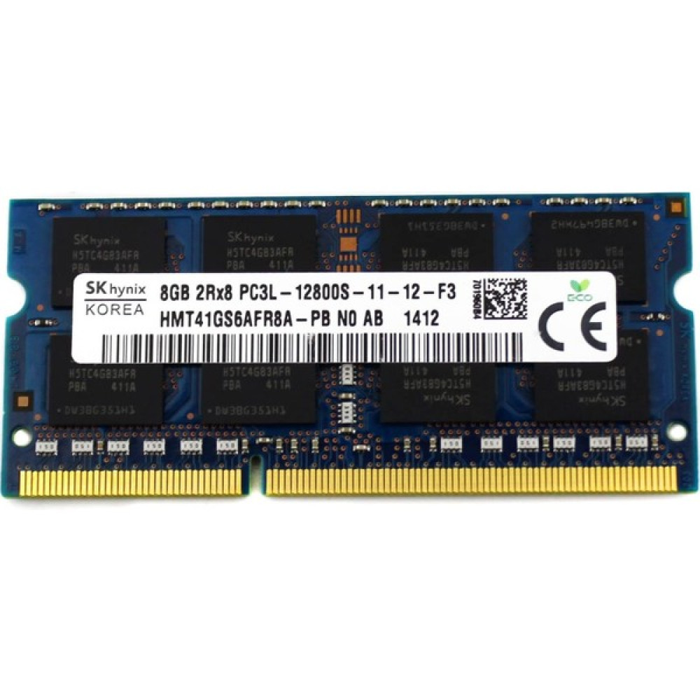 Sk Hynix 2rx8 PC3L-12800S-11-12-F3 8GB 1600MHZ DDR3 Notebook Ram HMT41GS6AFR8A-PB RAM Bellekler Fiyatı
